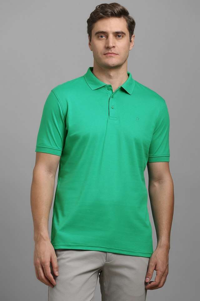 Solid-Cotton-Polo-Men-s-T-Shirt