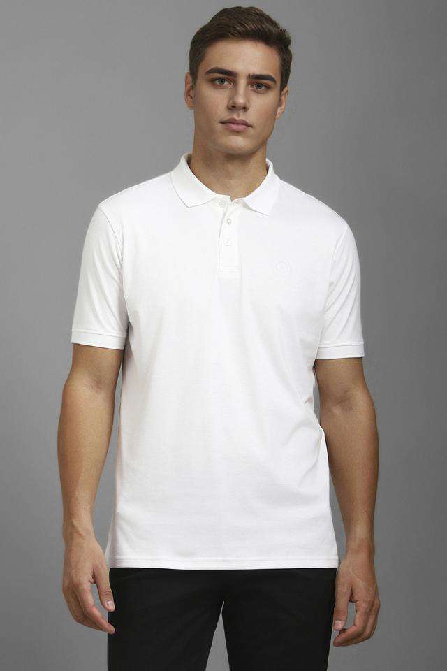 Solid-Cotton-Polo-Men-s-T-Shirt