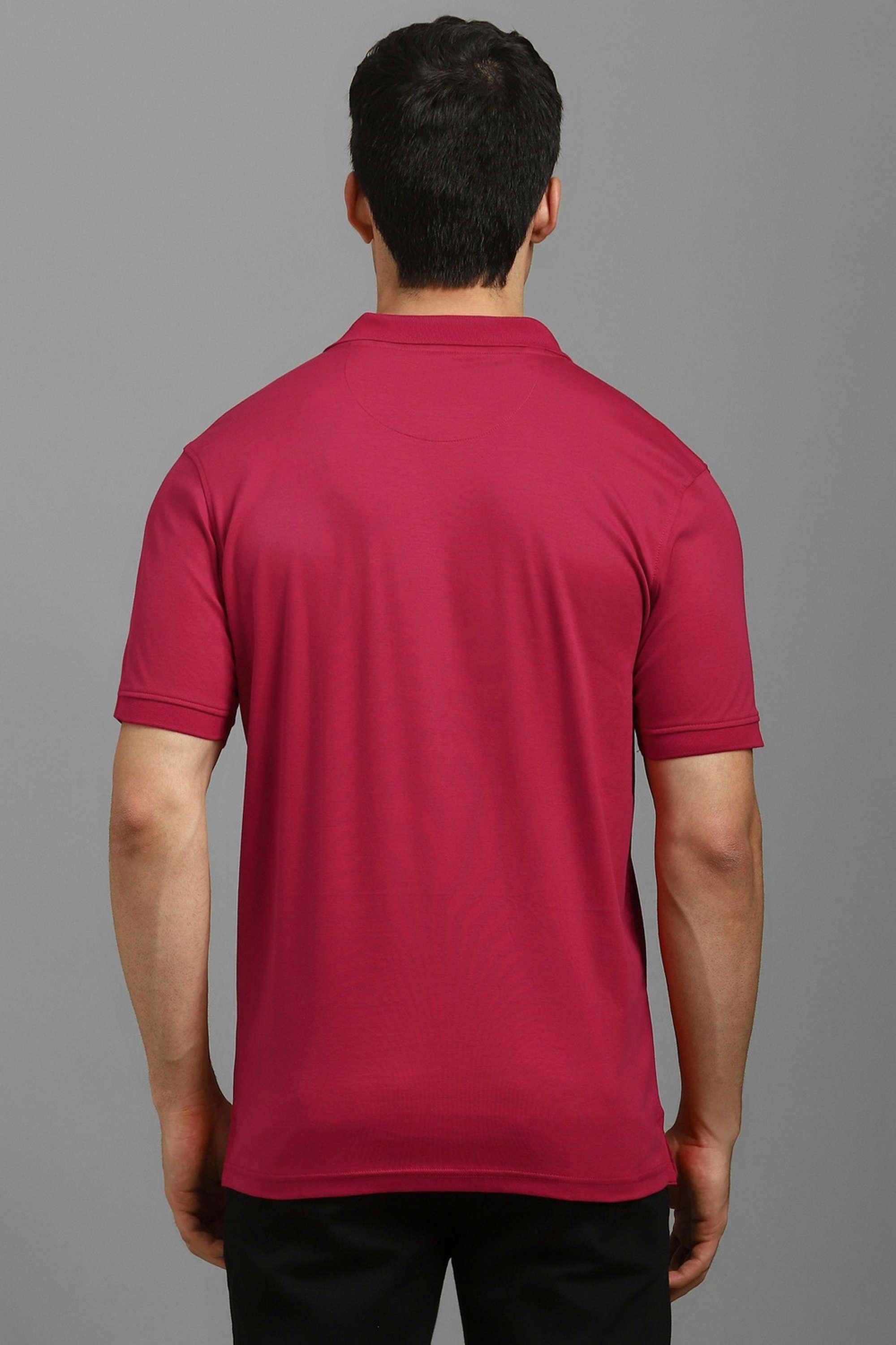 Solid-Cotton-Polo-Men-s-T-Shirt