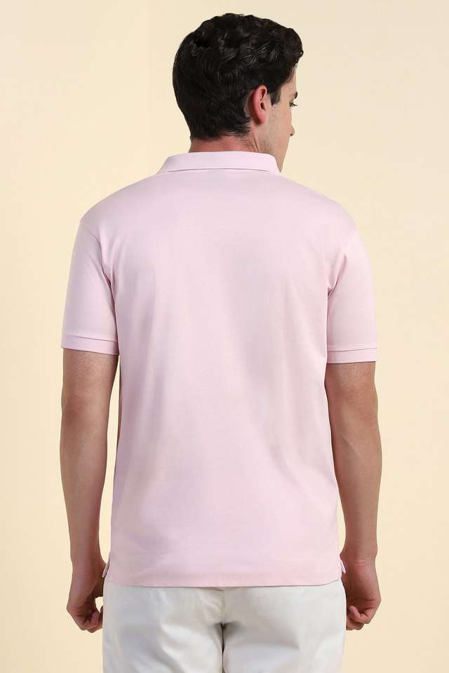 Solid-Cotton-Polo-Men-s-T-Shirt