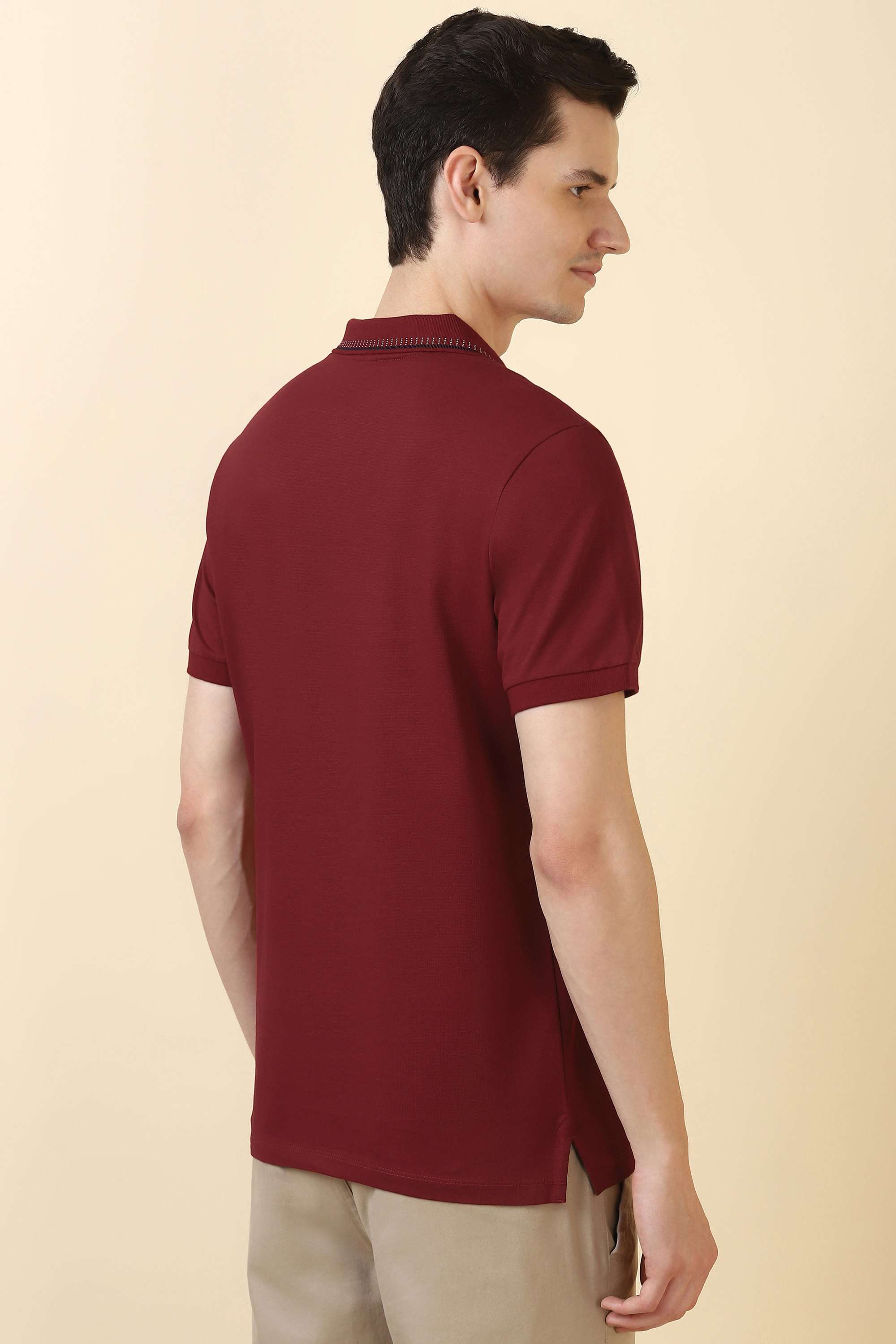Solid-Cotton-Regular-Fit-Men-s-T-Shirt