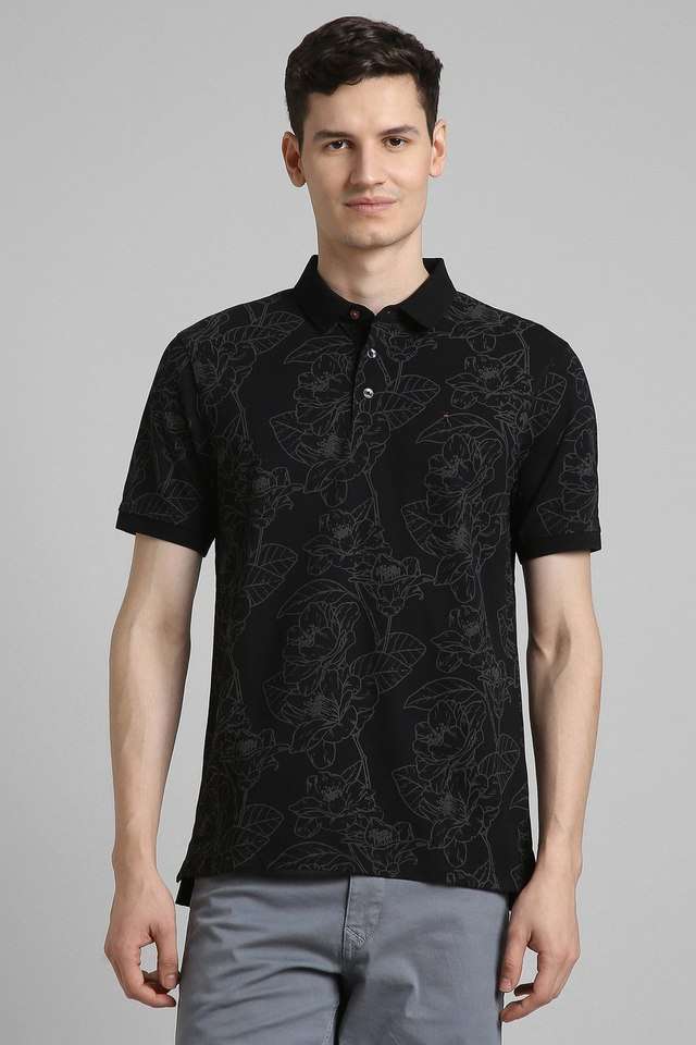 Printed-Blended-Fabric-Polo-Men-s-T-Shirt