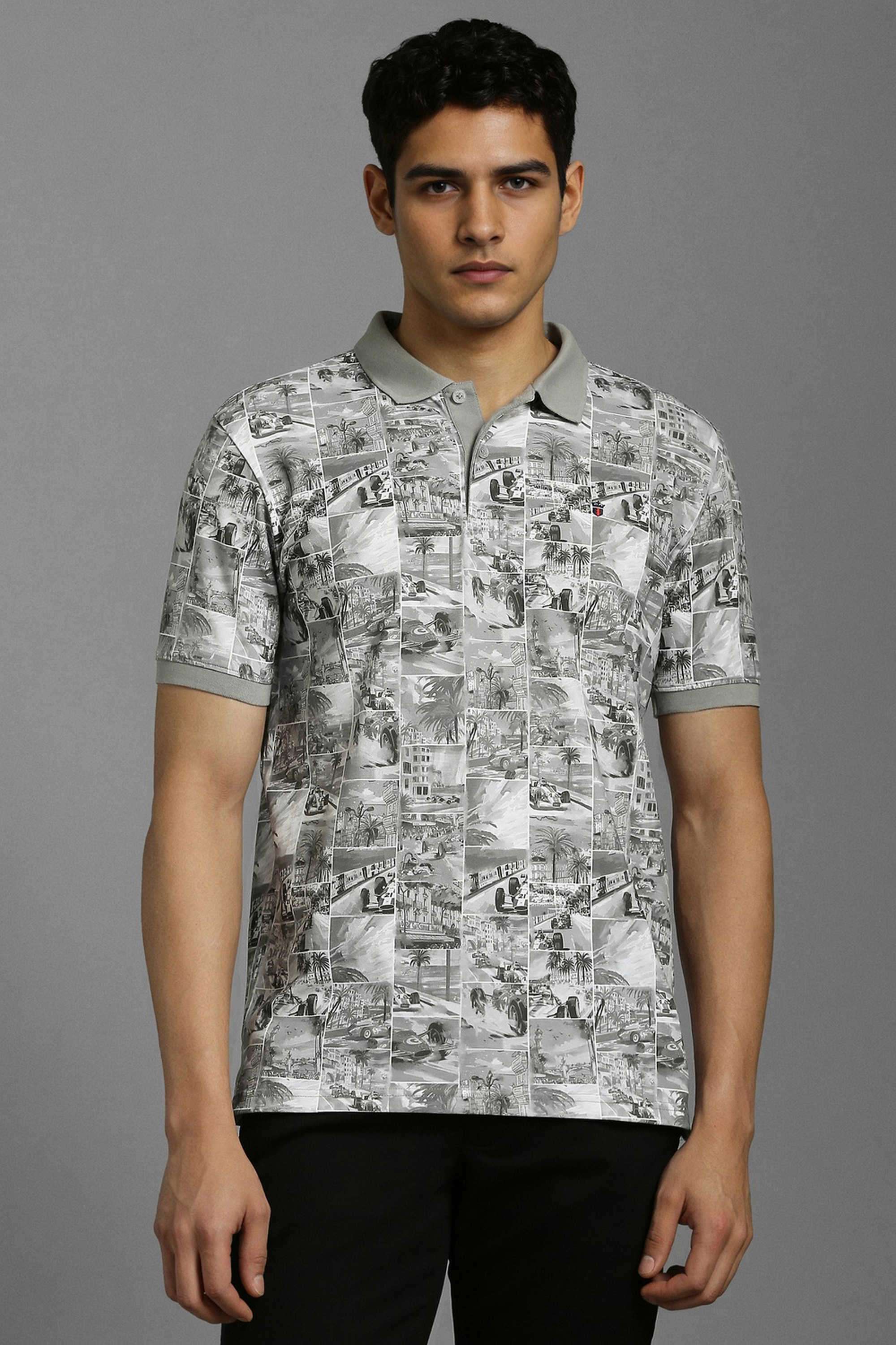Printed-Cotton-Blend-Polo-Men-s-T-Shirt