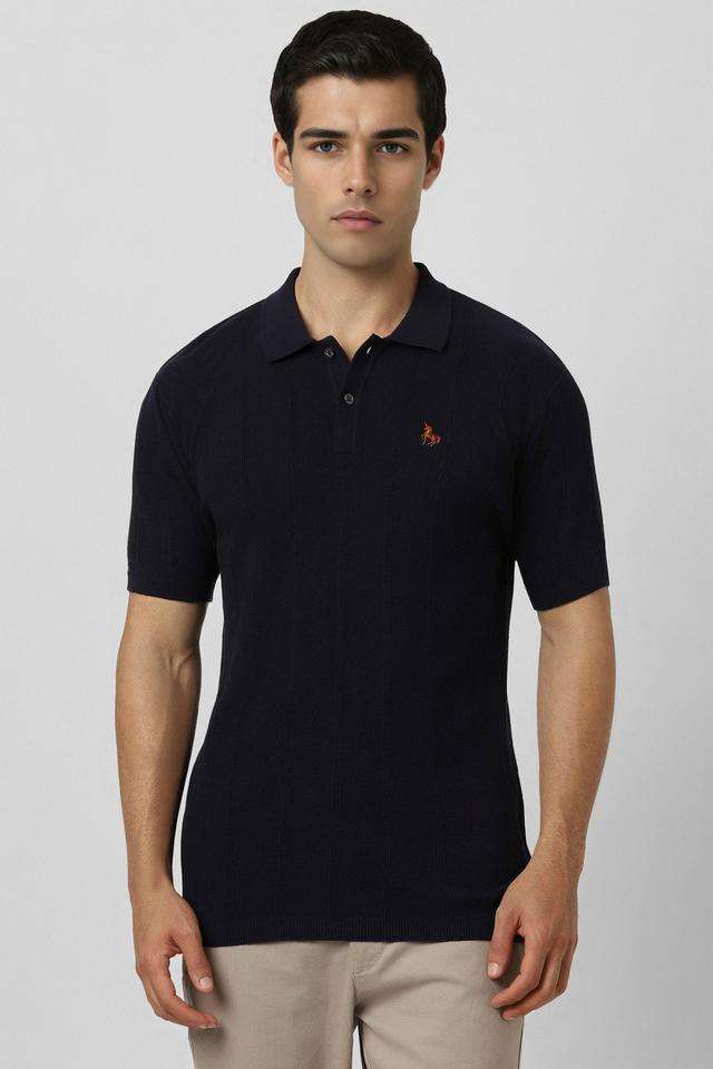 Solid-Cotton-Polo-Men-s-T-Shirt
