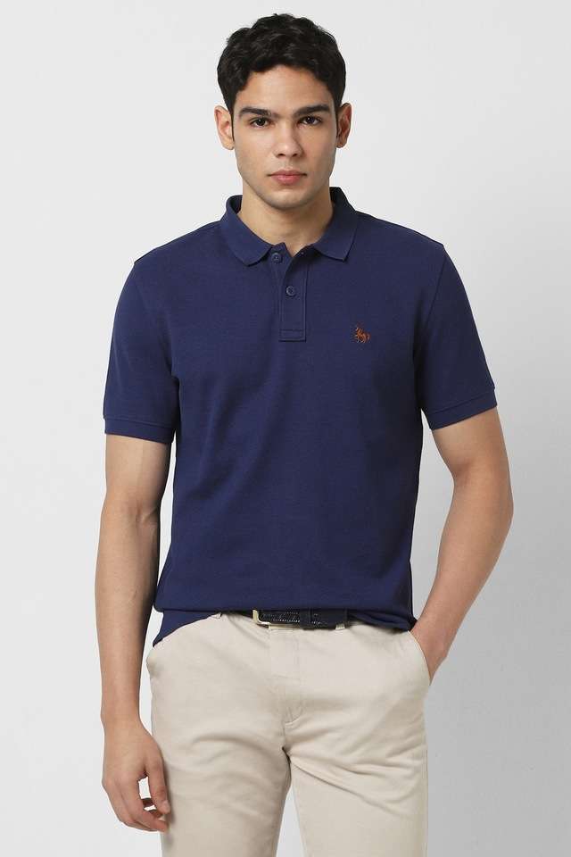 Solid-Cotton-Polo-Men-s-T-Shirt