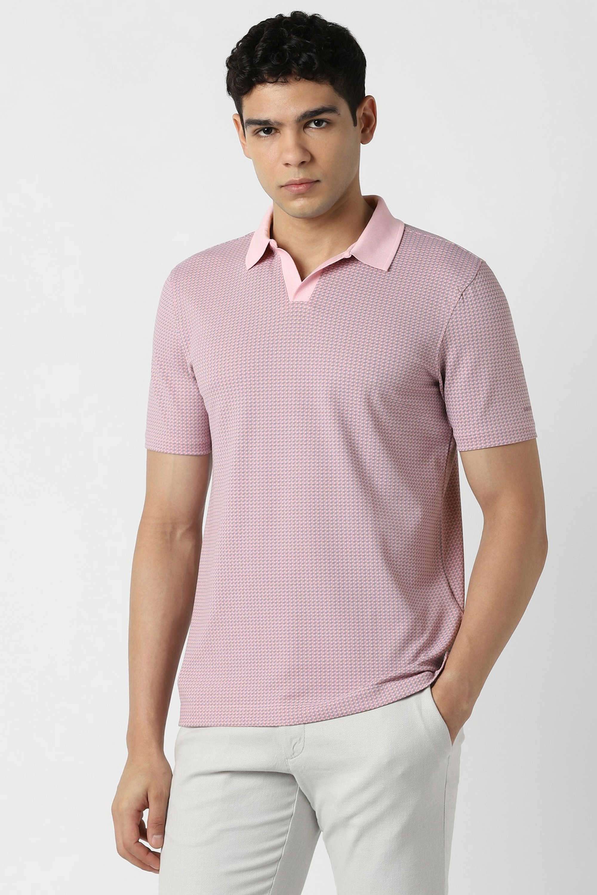 Printed-Poly-Cotton-Regular-Fit-Men-Polo-T-Shirt