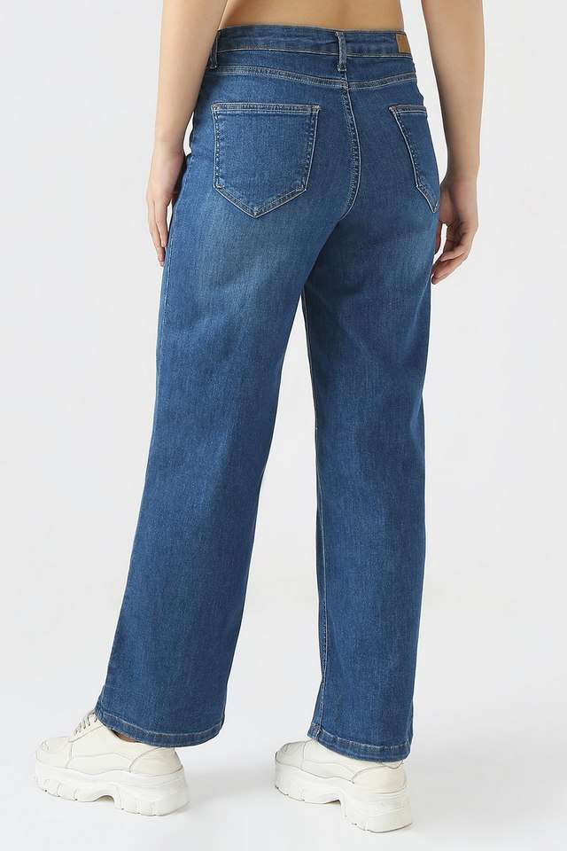 High-Rise-Blended-Fabric-Relaxed-Fit-Women-s-Jeans