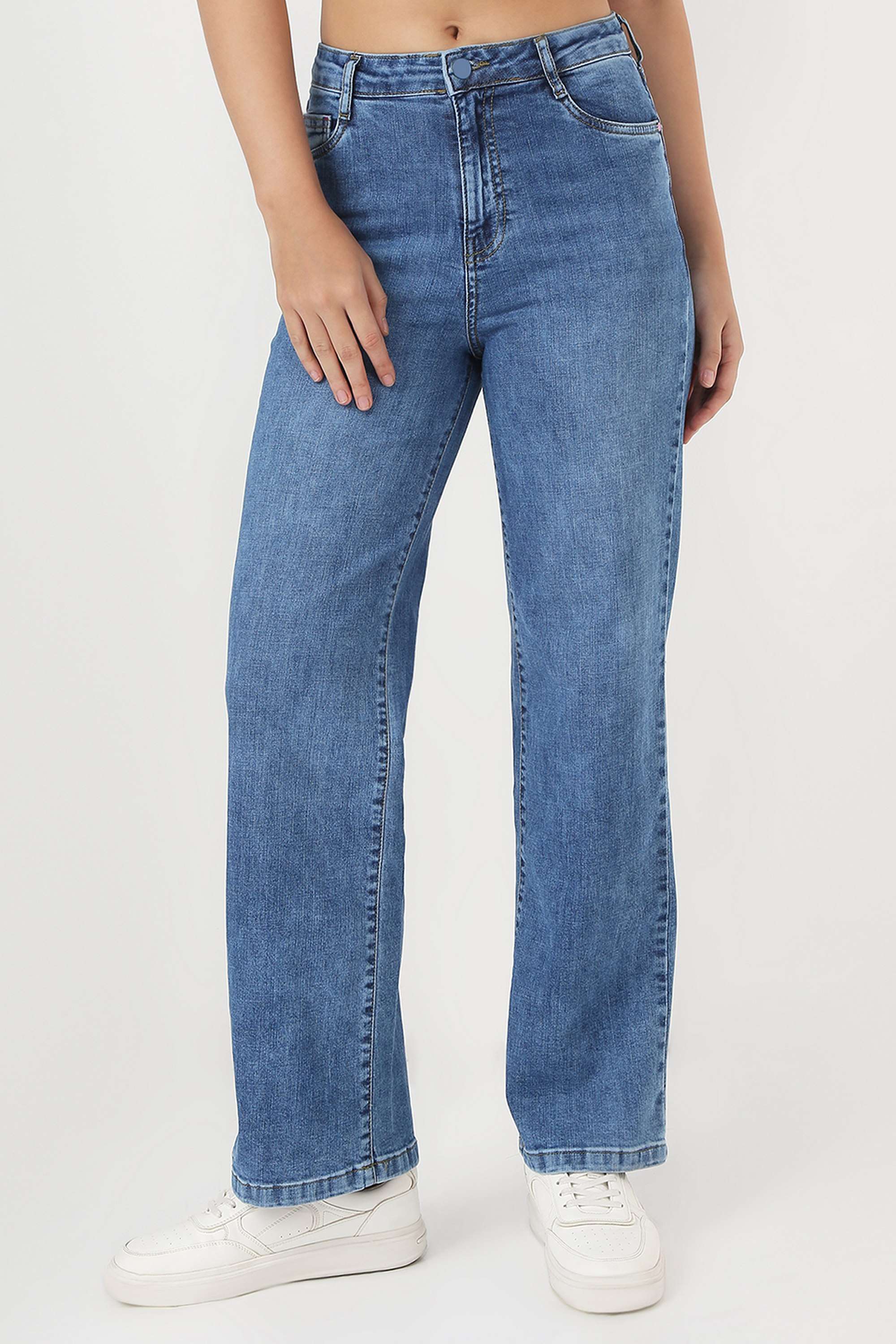 High-Rise-Cotton-Straight-Fit-Women-s-Jeans