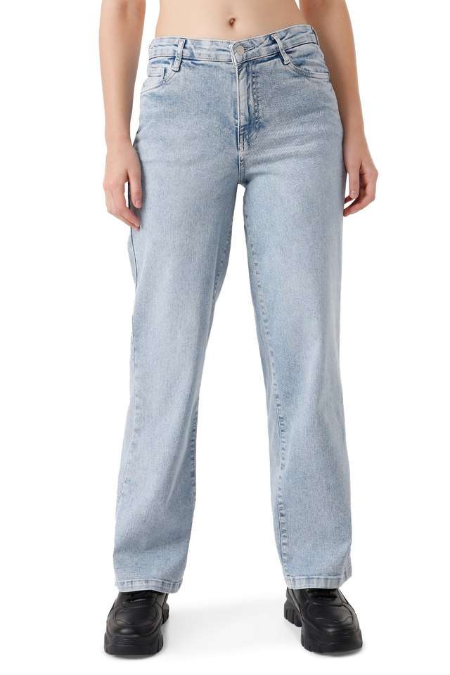 High-Rise-Blended-Fabric-Relaxed-Fit-Women-s-Jeans