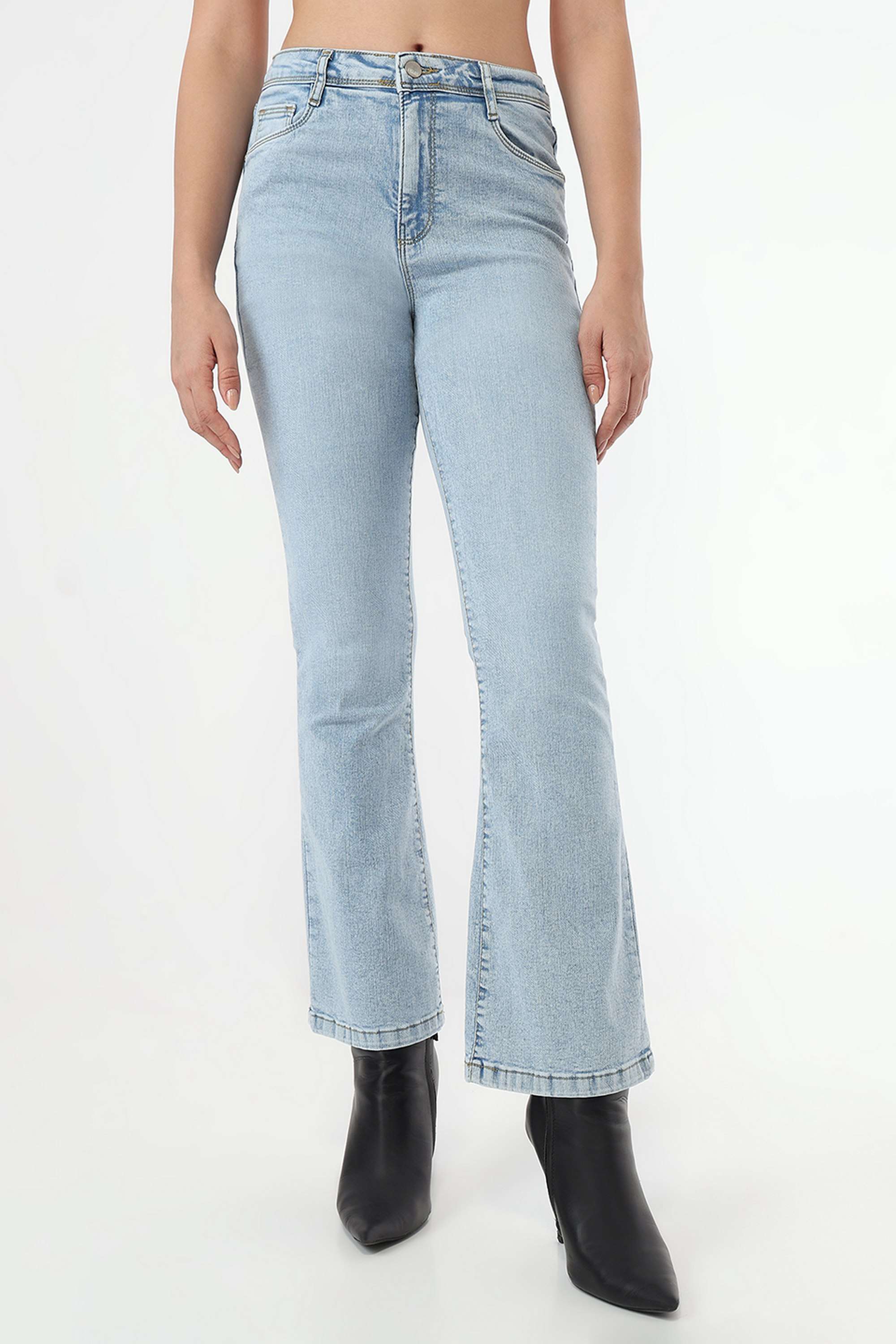 High-Rise-Blended-Fabric-Relaxed-Fit-Women-s-Jeans