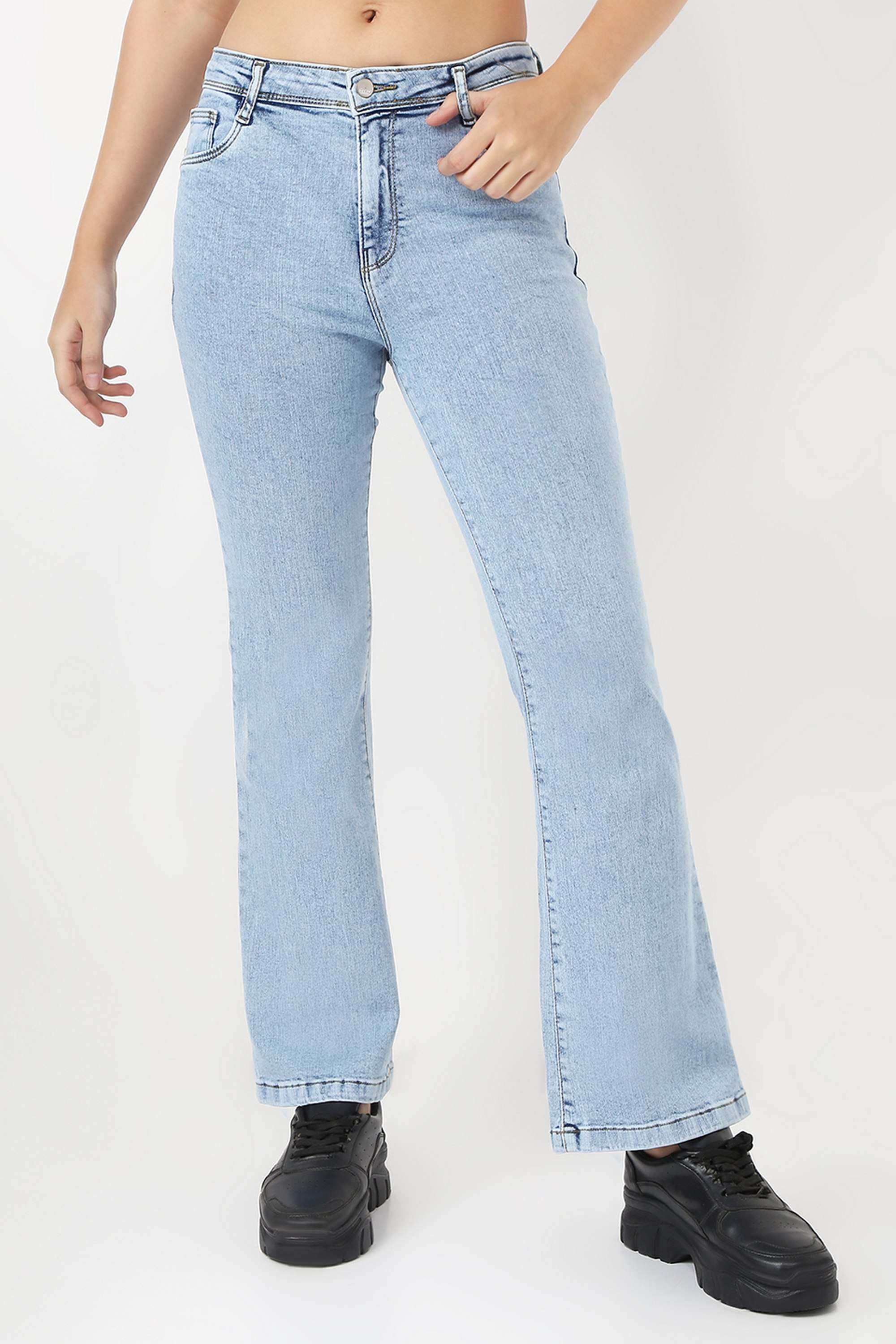 High-Rise-Blended-Fabric-Relaxed-Fit-Women-s-Jeans