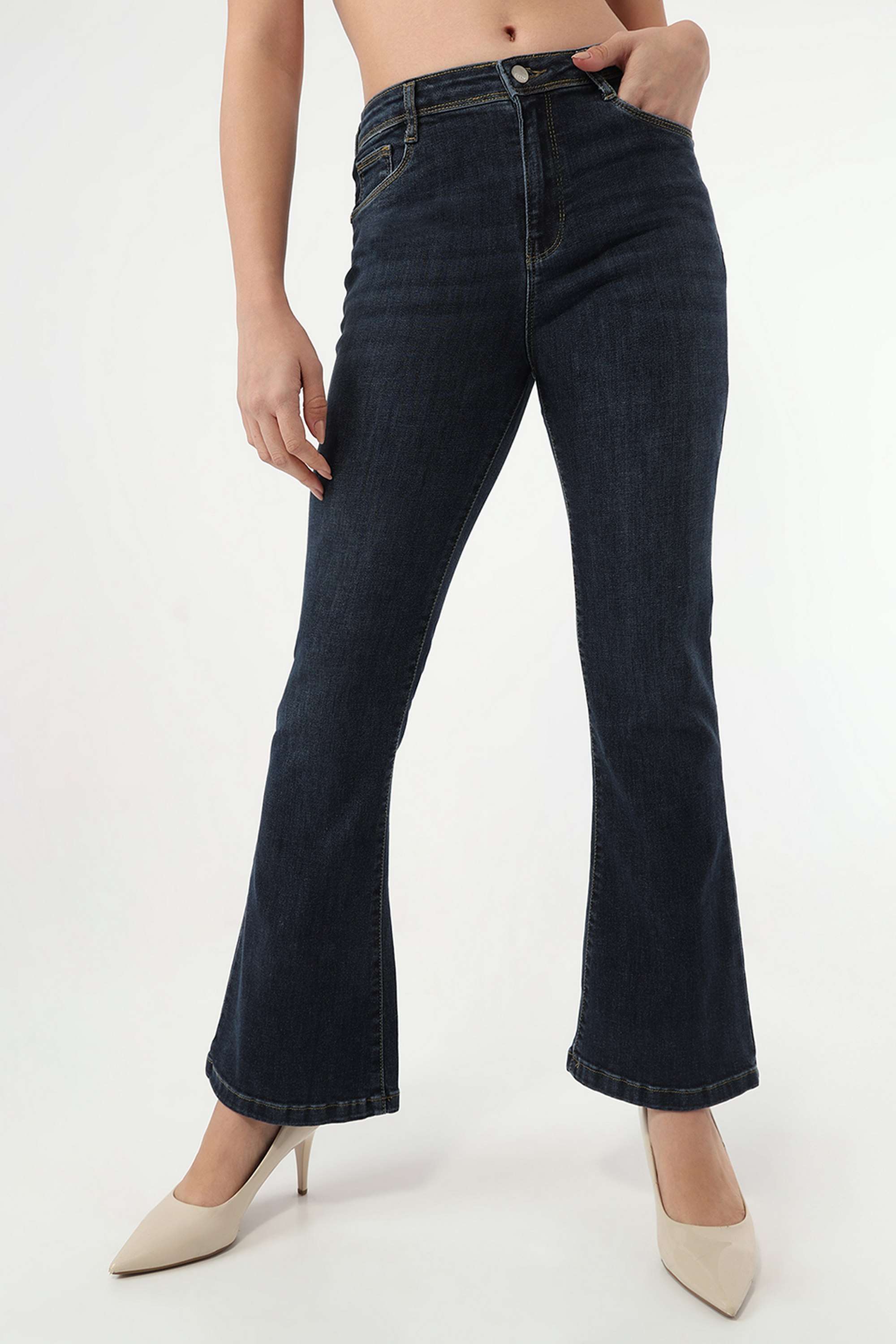 High-Rise-Blended-Fabric-Relaxed-Fit-Women-s-Jeans