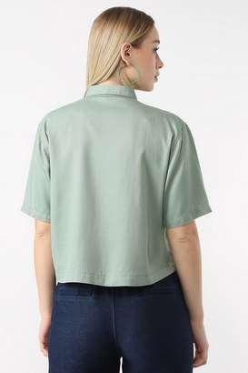 Solid-Modal-Slim-Fit-Women-s-Shirt