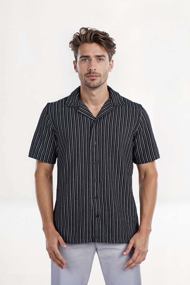 Yarn-Dyed-Cotton-Regular-Fit-Men-s-Casual-Wear-Shirt