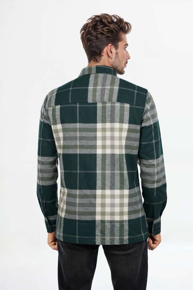 Checks-Cotton-Regular-Fit-Men-s-Casual-Wear-Shirt
