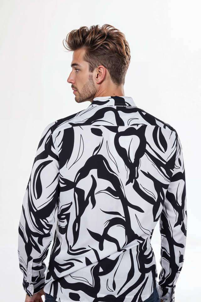 Printed-Viscose-Regular-Fit-Men-s-Casual-Wear-Shirt