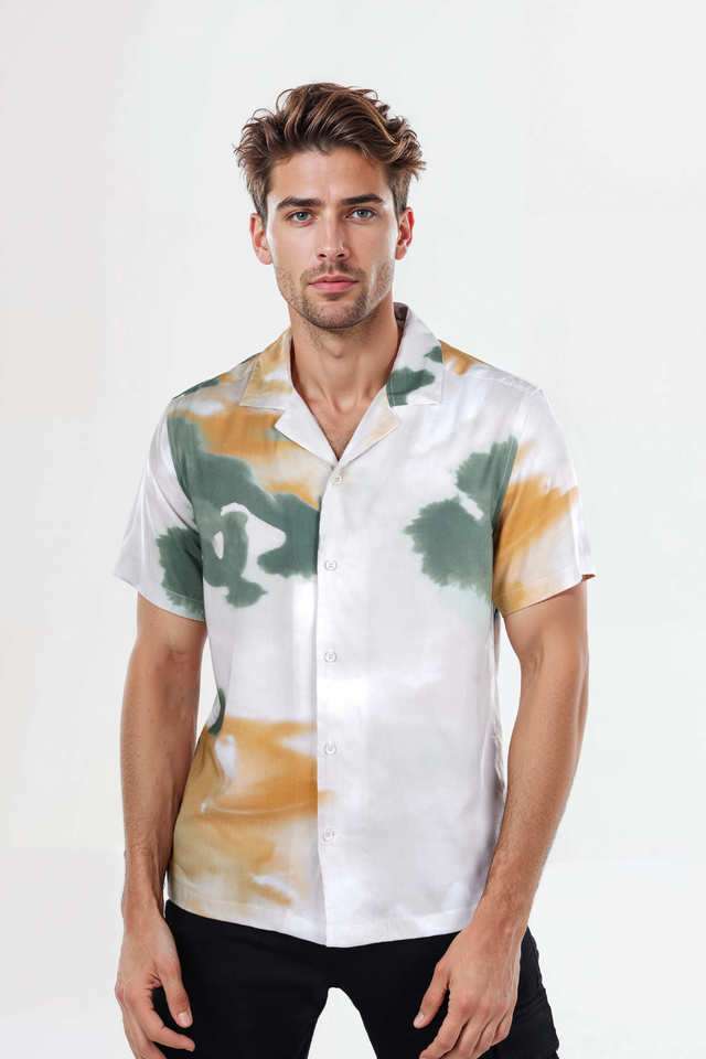 Printed-Viscose-Regular-Fit-Men-s-Casual-Wear-Shirt