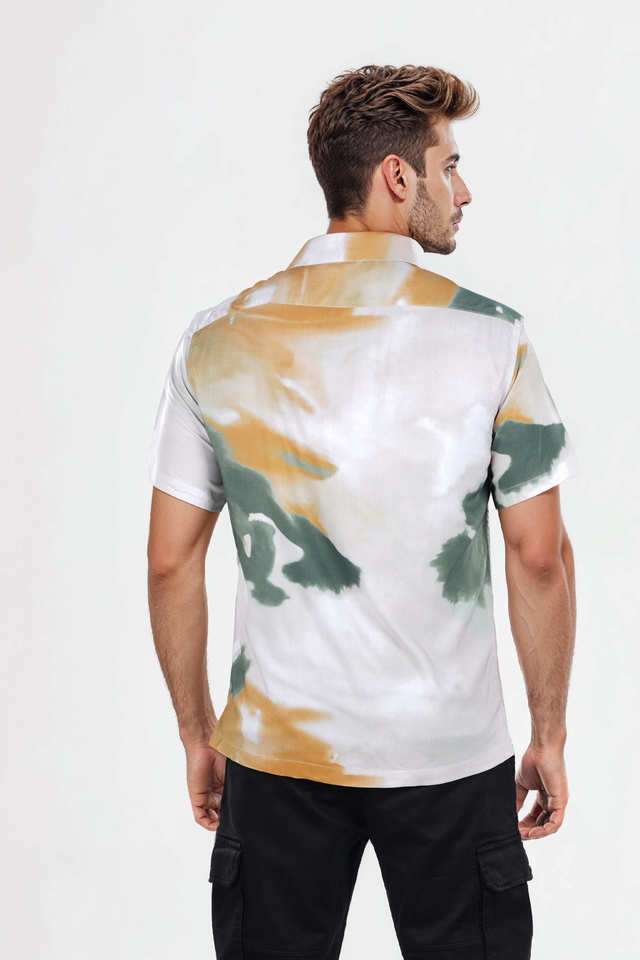 Printed-Viscose-Regular-Fit-Men-s-Casual-Wear-Shirt