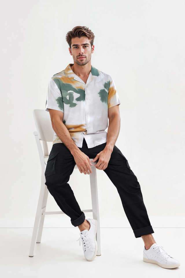 Printed-Viscose-Regular-Fit-Men-s-Casual-Wear-Shirt