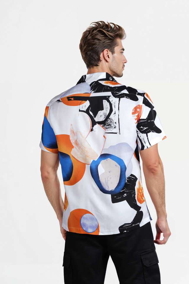 Printed-Viscose-Regular-Fit-Men-s-Casual-Wear-Shirt