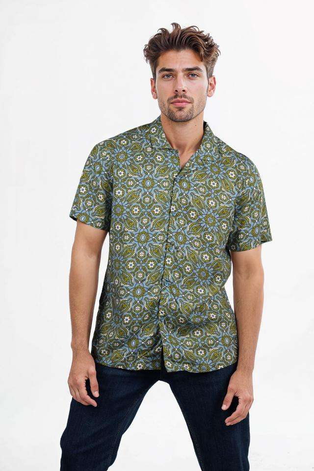 Printed-Viscose-Regular-Fit-Men-s-Casual-Shirt