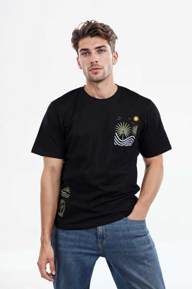 Printed-Cotton-Round-Neck-Men-s-T-Shirt
