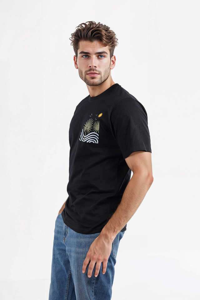 Printed-Cotton-Round-Neck-Men-s-T-Shirt