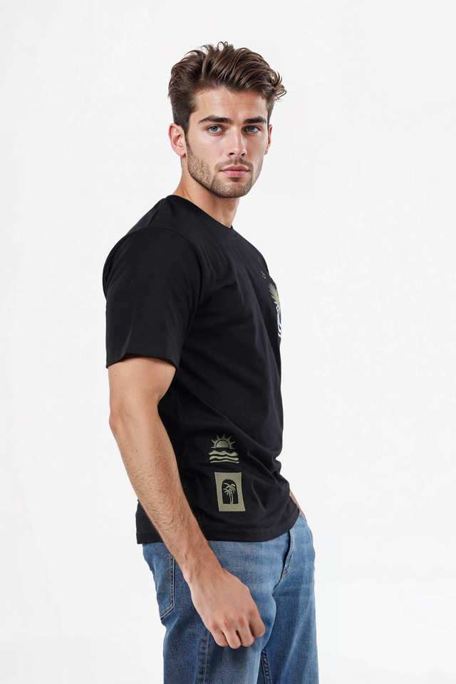 Printed-Cotton-Round-Neck-Men-s-T-Shirt