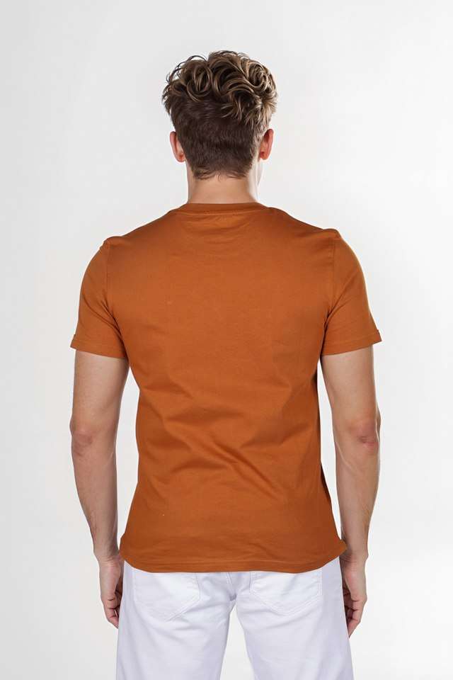 Textured-Cotton-Round-Neck-Men-s-T-Shirt