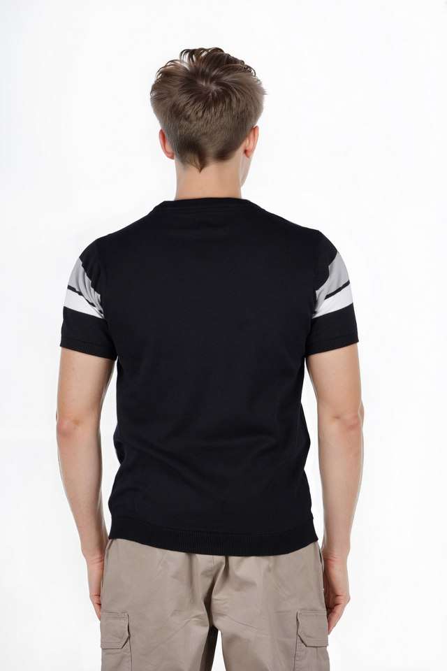 Stripes-Cotton-Round-Neck-Men-s-T-Shirt