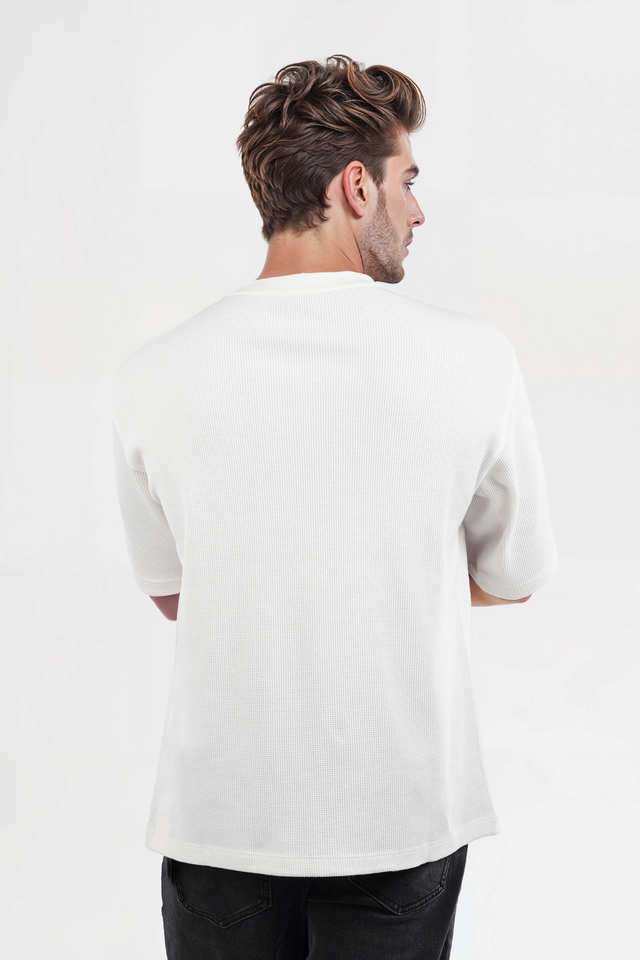 Solid-Cotton-Regular-Fit-Men-T-Shirt