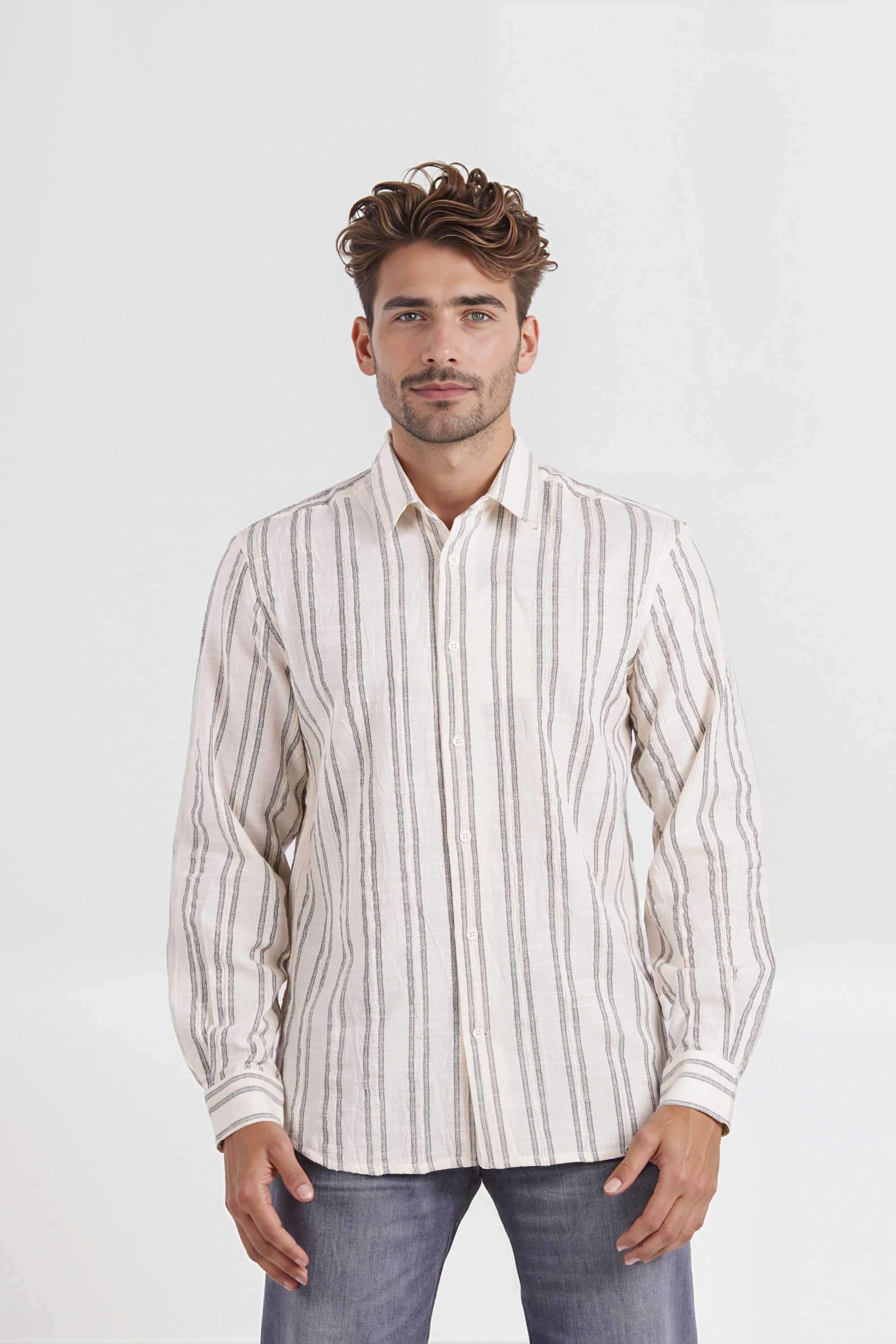 Light-Wash-Cotton-Regular-Fit-Men-s-Jeans