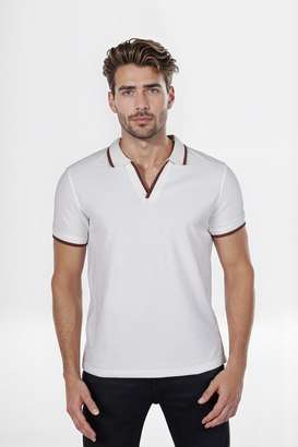 Textured-Cotton-Regular-Fit-Men-Polo-T-Shirt