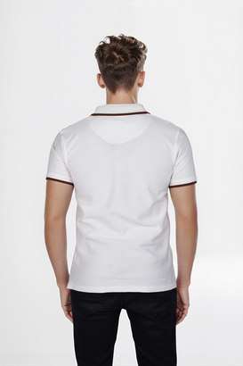 Textured-Cotton-Regular-Fit-Men-Polo-T-Shirt