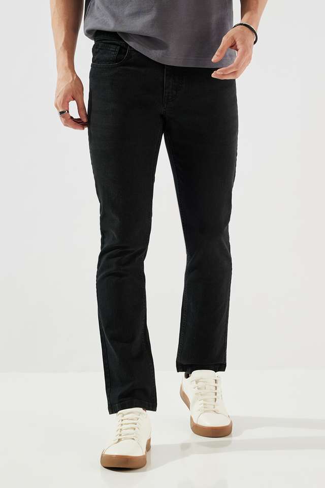 Mid-Rise-Blended-Fabric-Slim-Fit-Men-s-Jeans