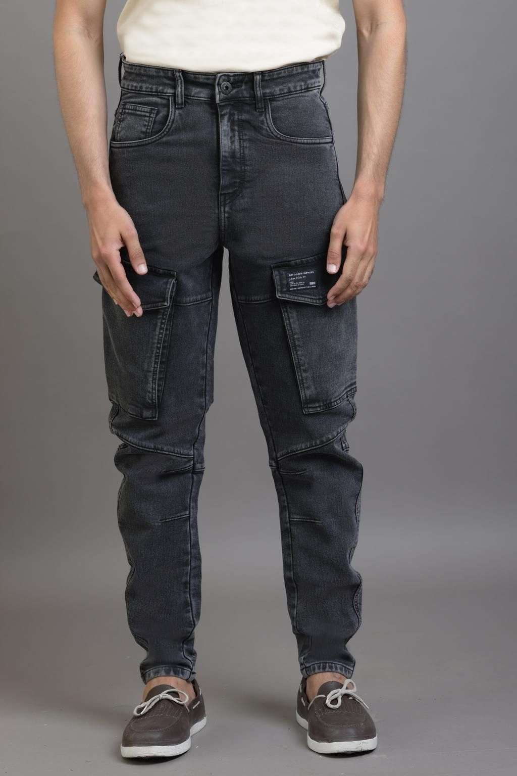 Blended-Fabric-Regular-Fit-Men-Jeans