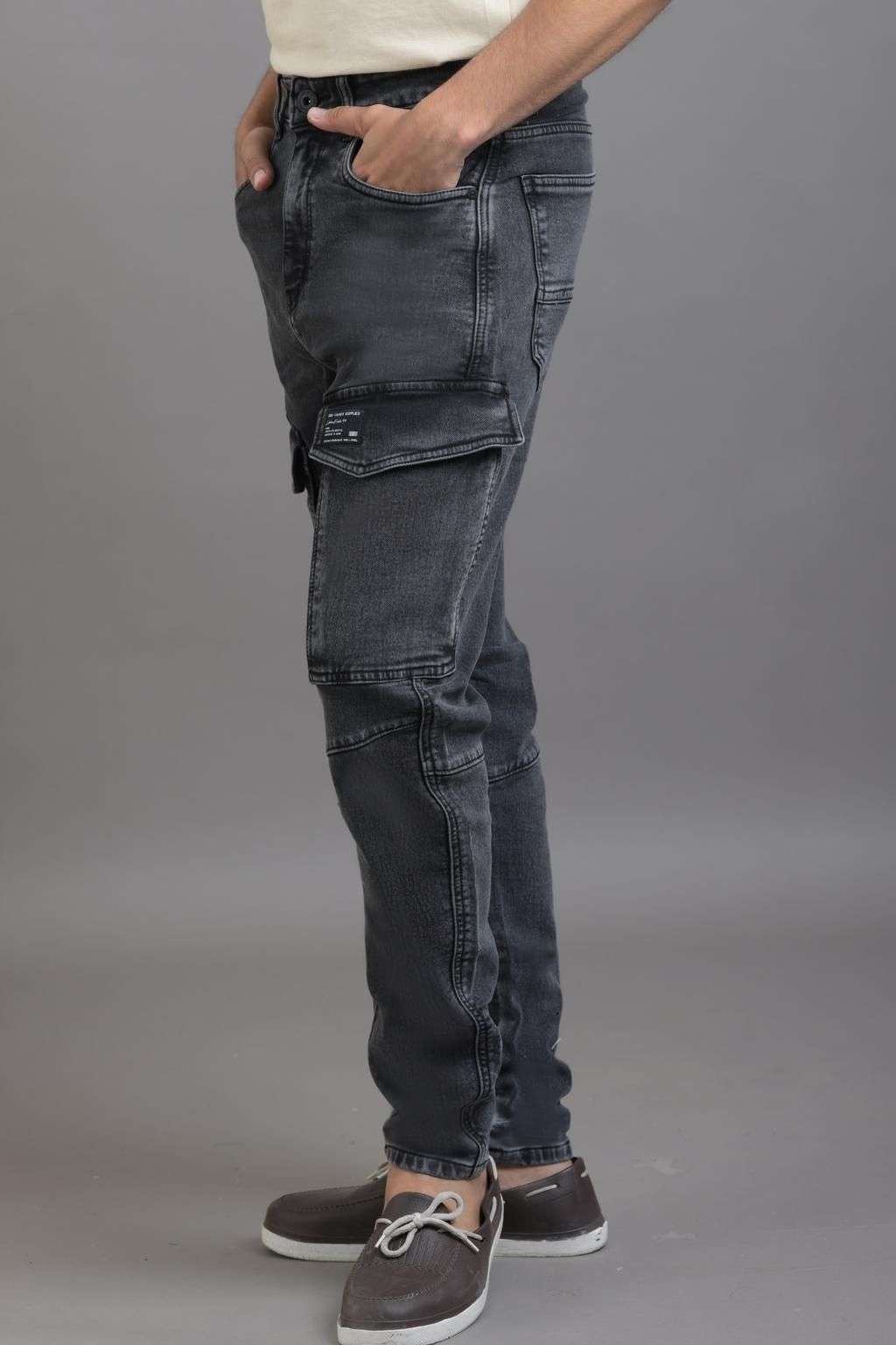 Blended-Fabric-Regular-Fit-Men-Jeans