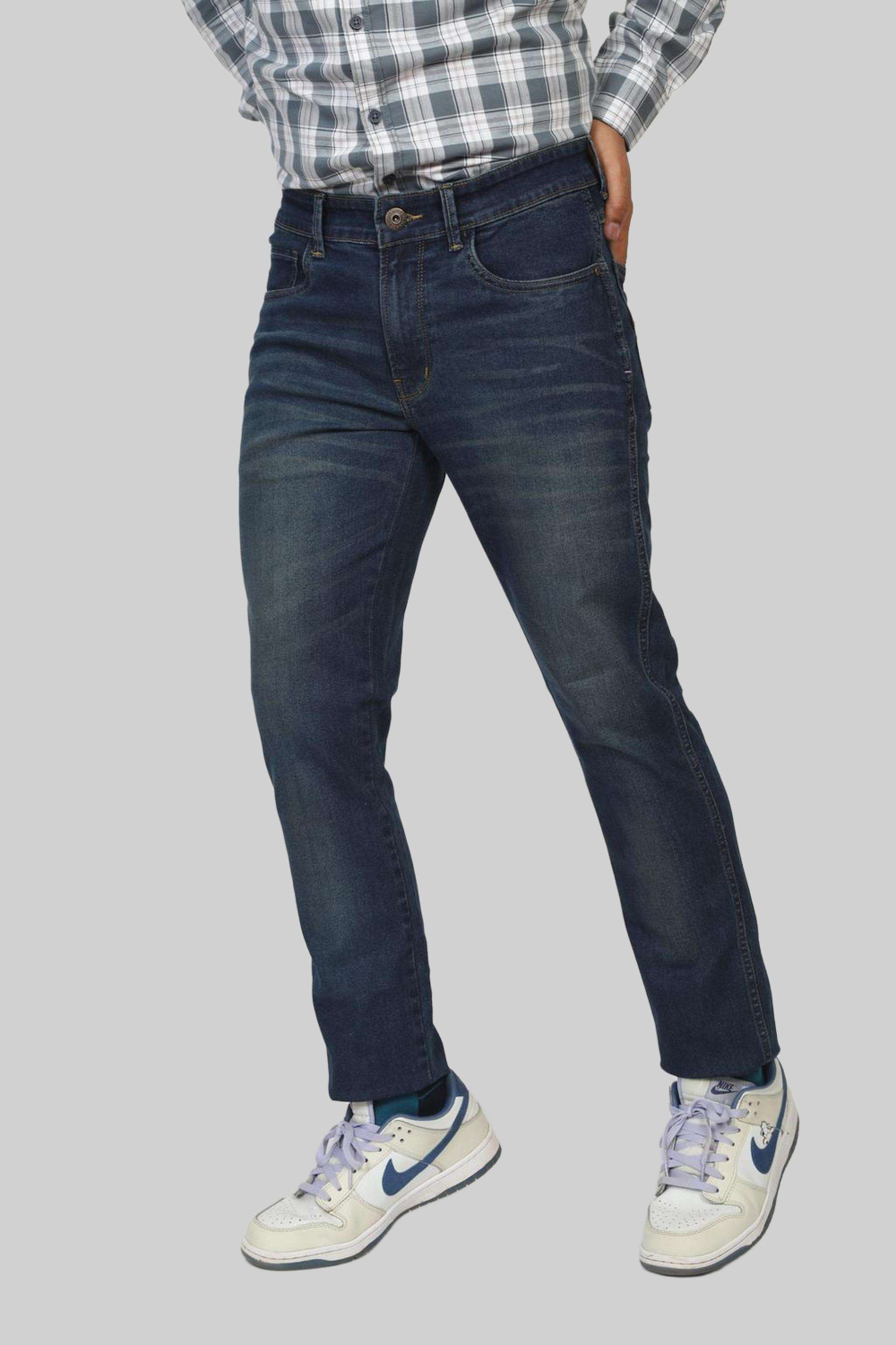 Mid-Rise-Blended-Fabric-Slim-Fit-Men-s-Jeans