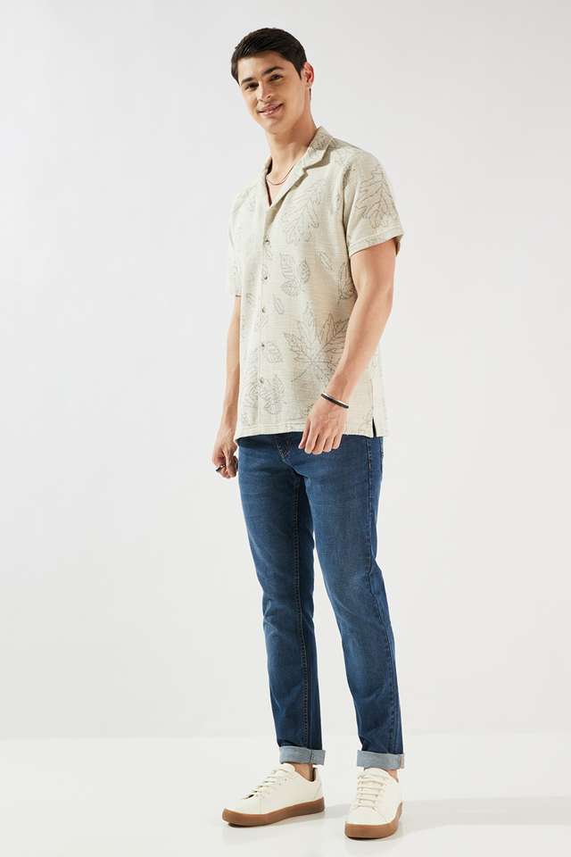 Mid-Rise-Blended-Fabric-Slim-Fit-Men-s-Jeans