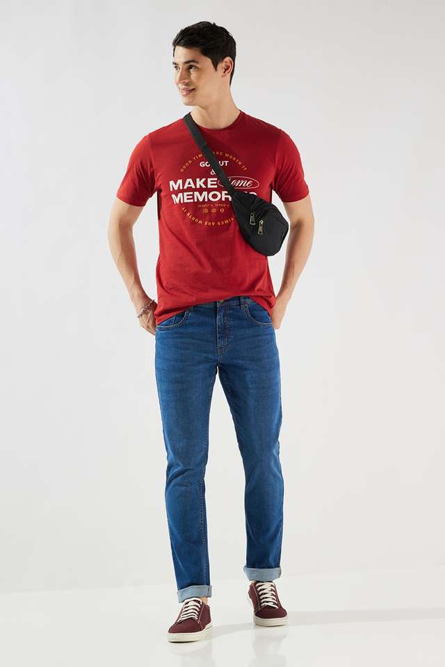 Mid-Rise-Blended-Fabric-Slim-Fit-Men-s-Jeans