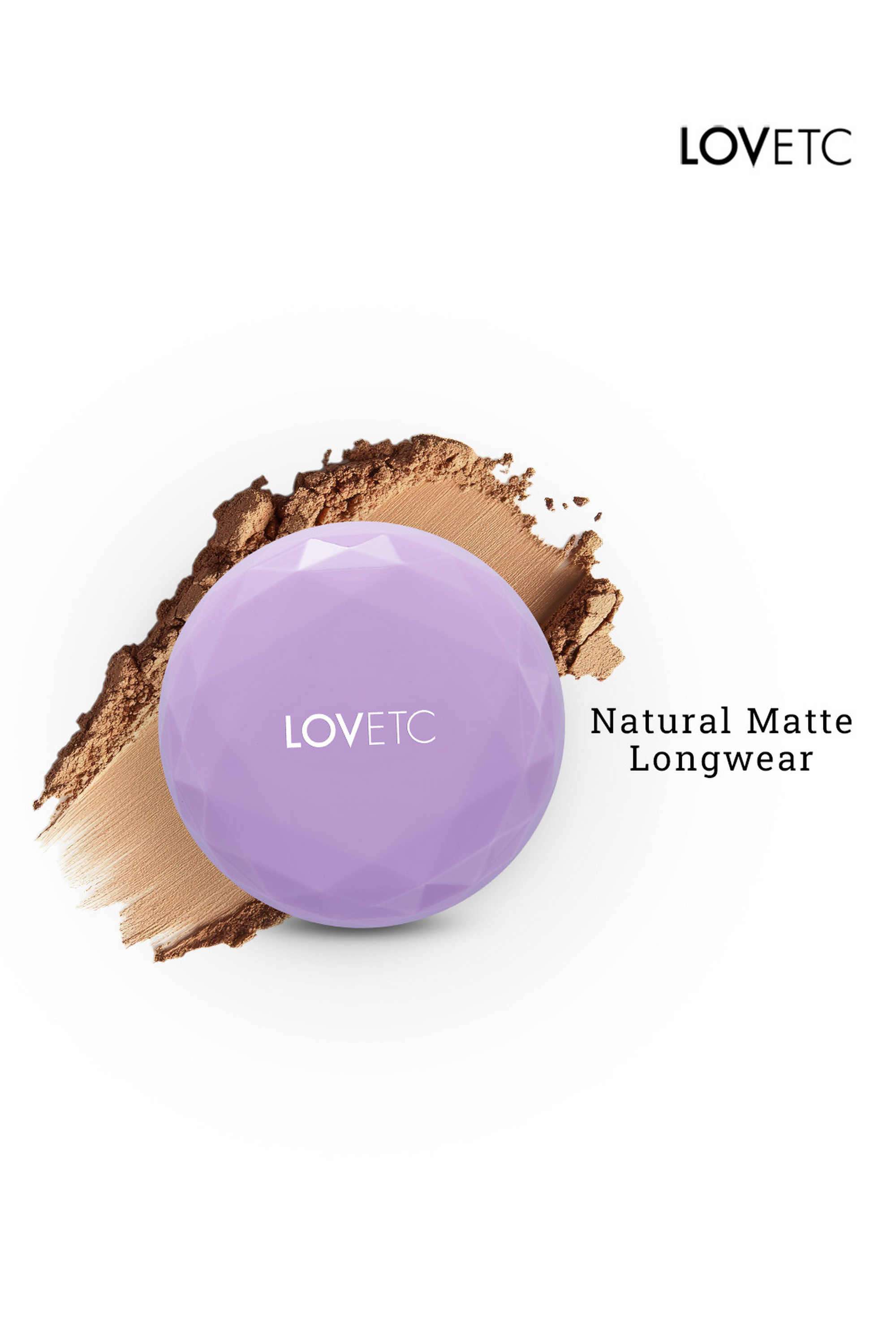 Feather -Flirt -Etc-Matte-Compact---Salted-Caramel-Tart -9-gm