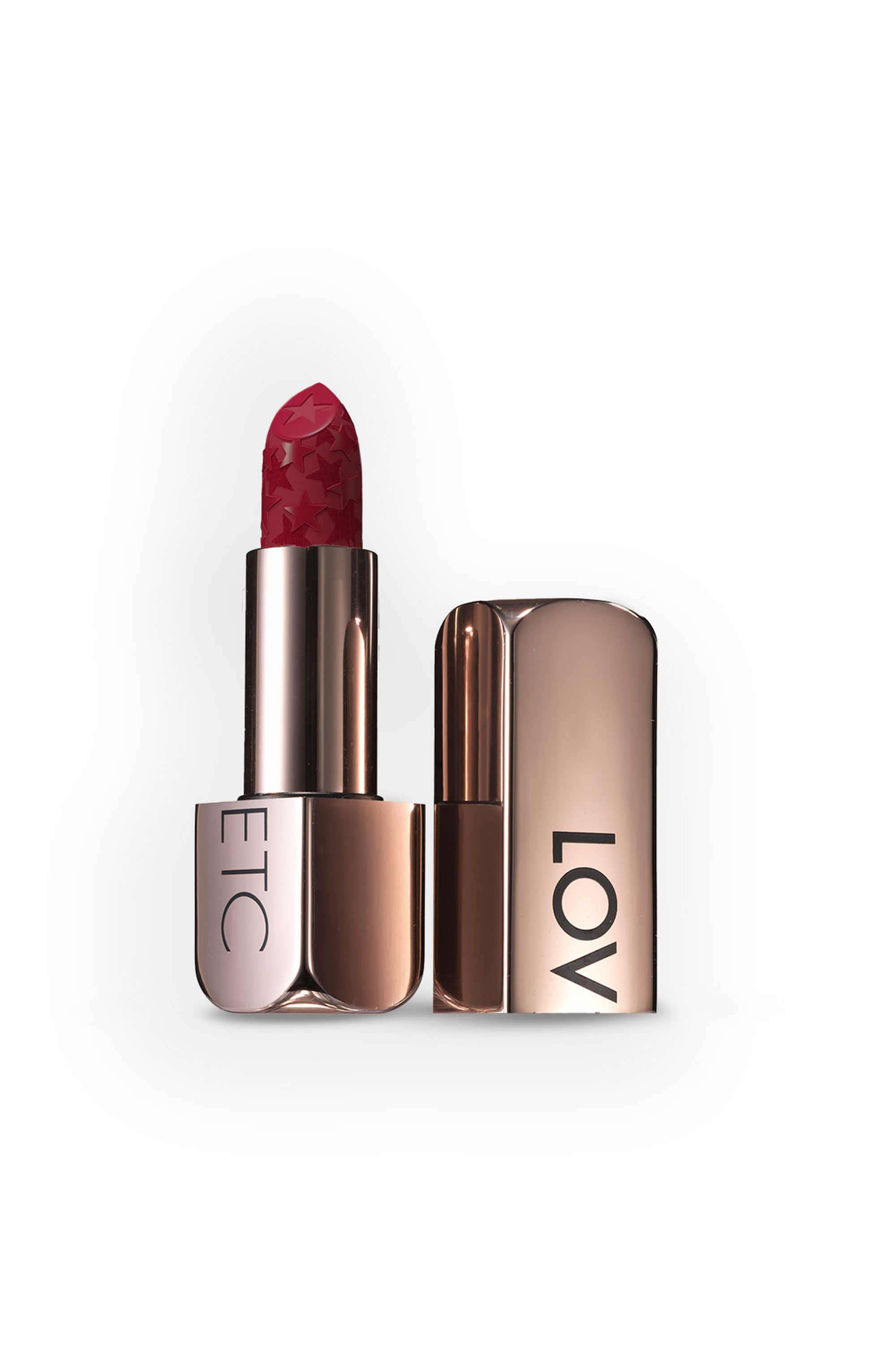 Pout -Perfect -Etc-Moisture-Shine-Lipstick---Cherry-on-top -4-gm