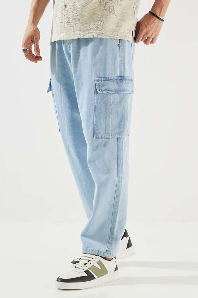 Mid-Rise-Blended-Fabric-Relaxed-Fit-Men-s-Jeans