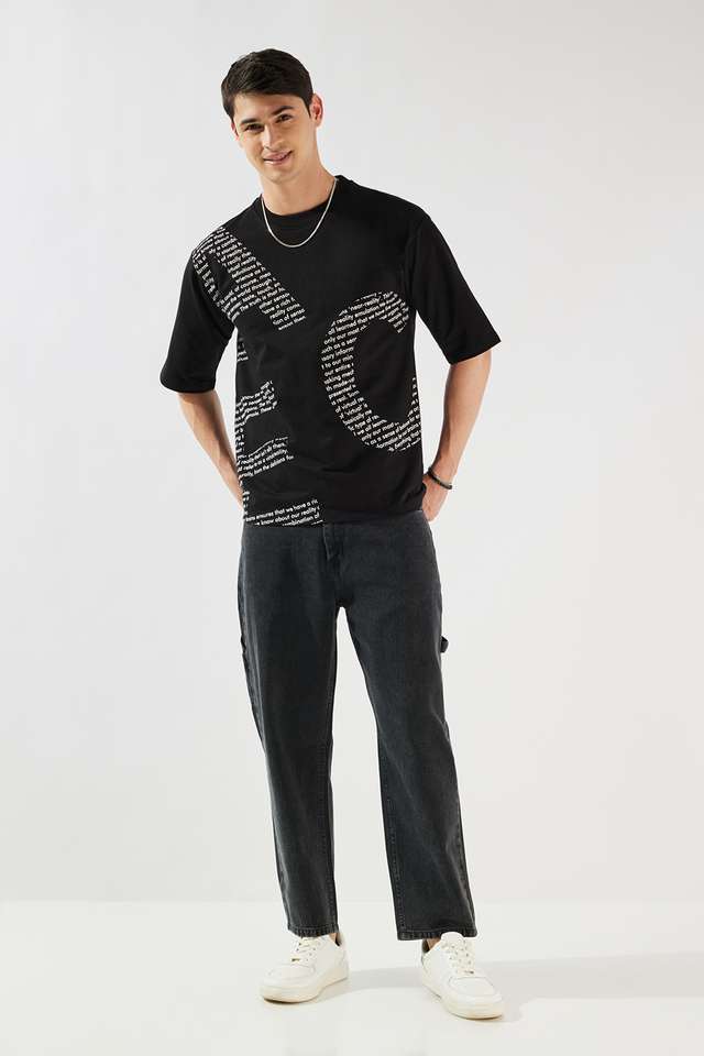 Mid-Rise-Blended-Fabric-Relaxed-Fit-Men-s-Jeans