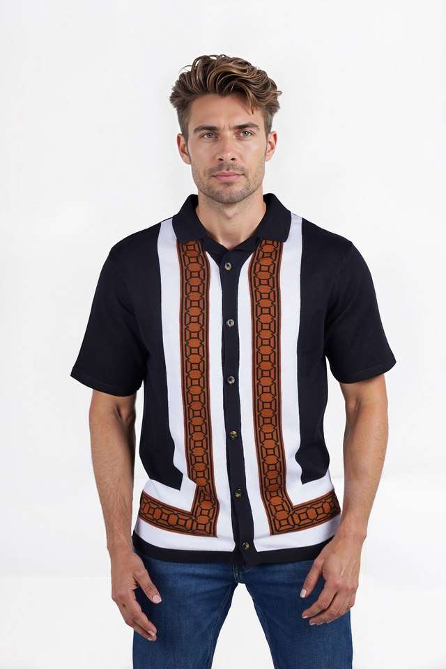 Stripes-Cotton-Polo-Men-s-T-Shirt