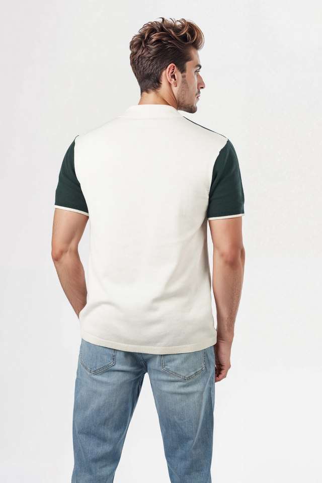 Textured-Cotton-Polo-Men-s-T-Shirt