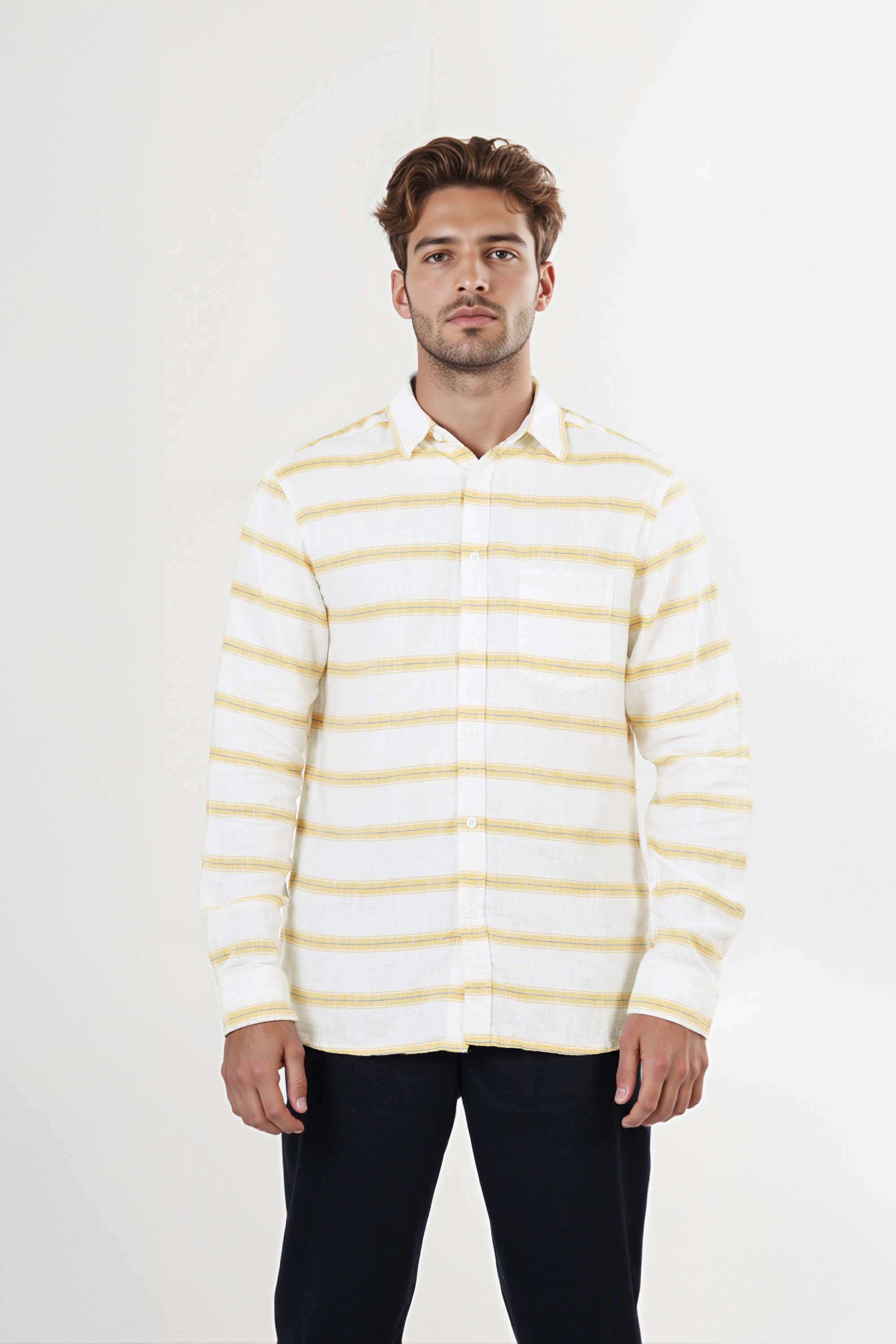 Light-Wash-Cotton-Slim-Fit-Men-s-Jeans