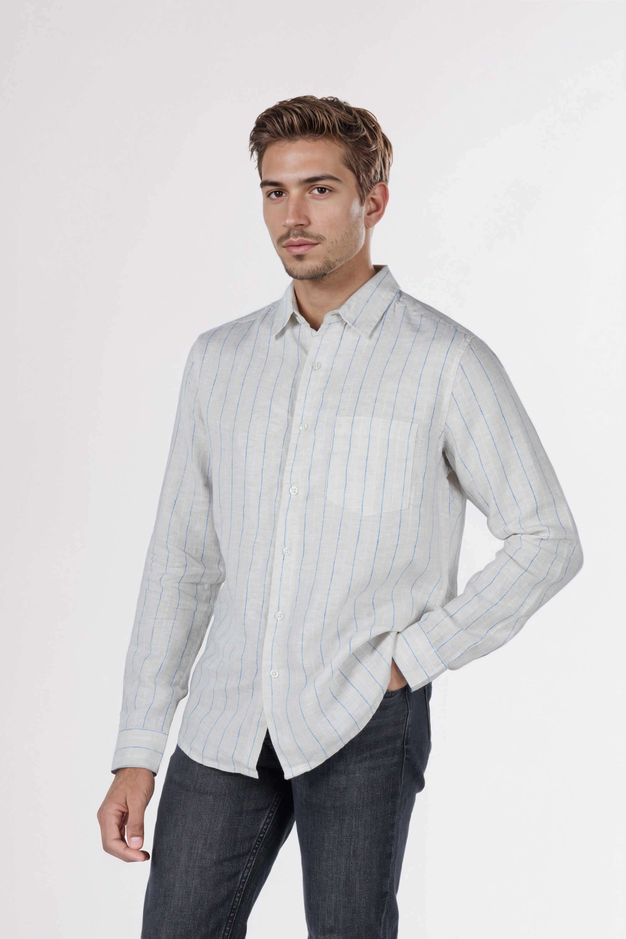 Tie-&-Dye-Linen-Regular-Fit-Men-s-Casual-Shirt