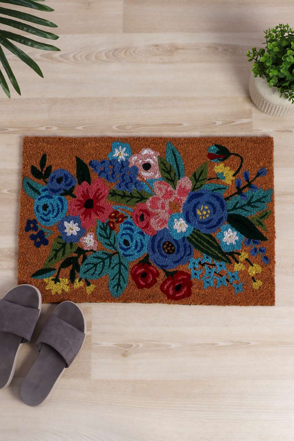 Natura-Floral-Multi-Doormat-40X60Cm