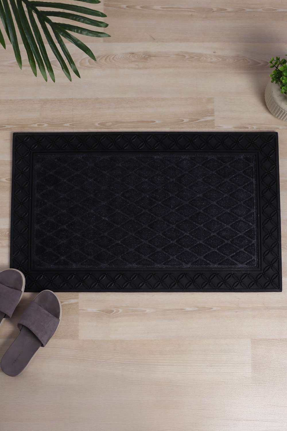 Natura-Diamond-Pp-Grey-Doormat-45X75Cm